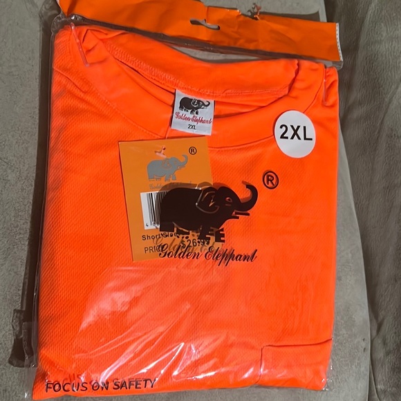 Safety HI-Visibility Construction 🦺 Reflective T-Shirt NWT size 2XL, in package - Picture 4 of 4